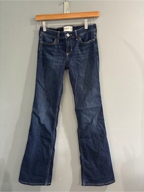 abercrombie kids Dark Blue Bootcut Jeans